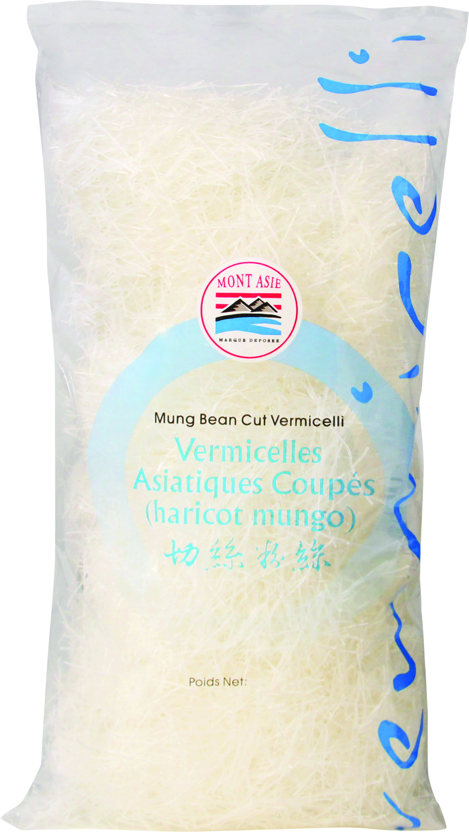Cut Mung Bean Vermicelli. 20 X 500 G - MONT ASIE