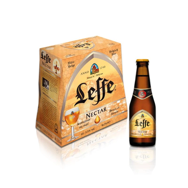 Bière au Miel Belge 6x25cl - Leffe
