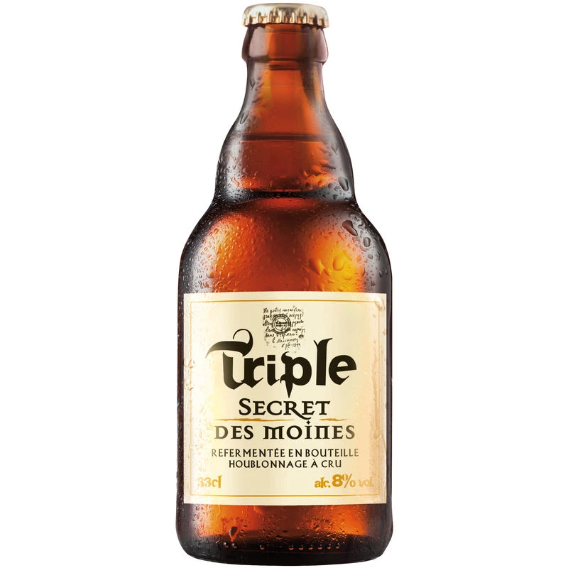 Bier.tripl.secr.moine 8d33cl