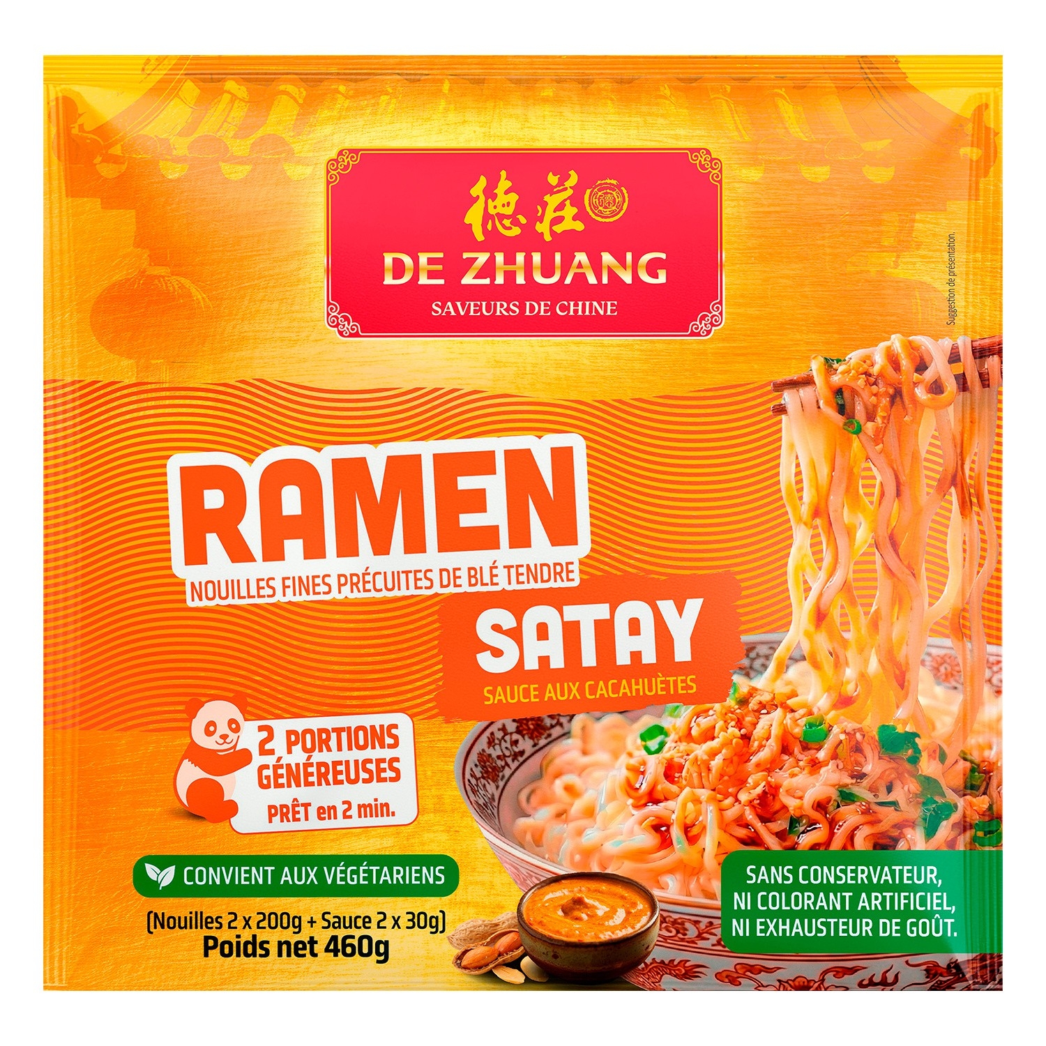 460g Nouilles Prec Satay