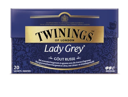Thé Lady Grey x20 40g - TWININGS