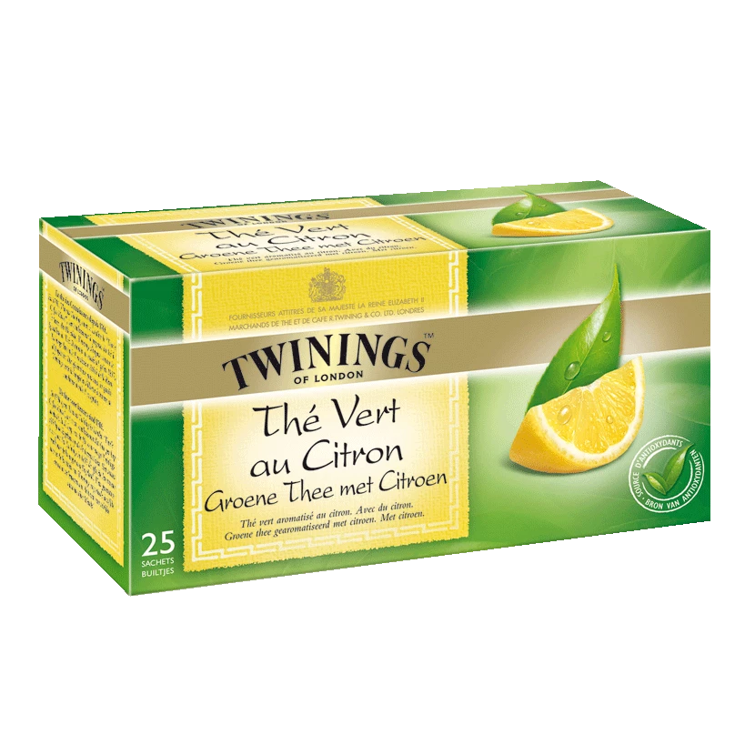شاي أخضر بالليمون ×25 50 جرام - TWININGS