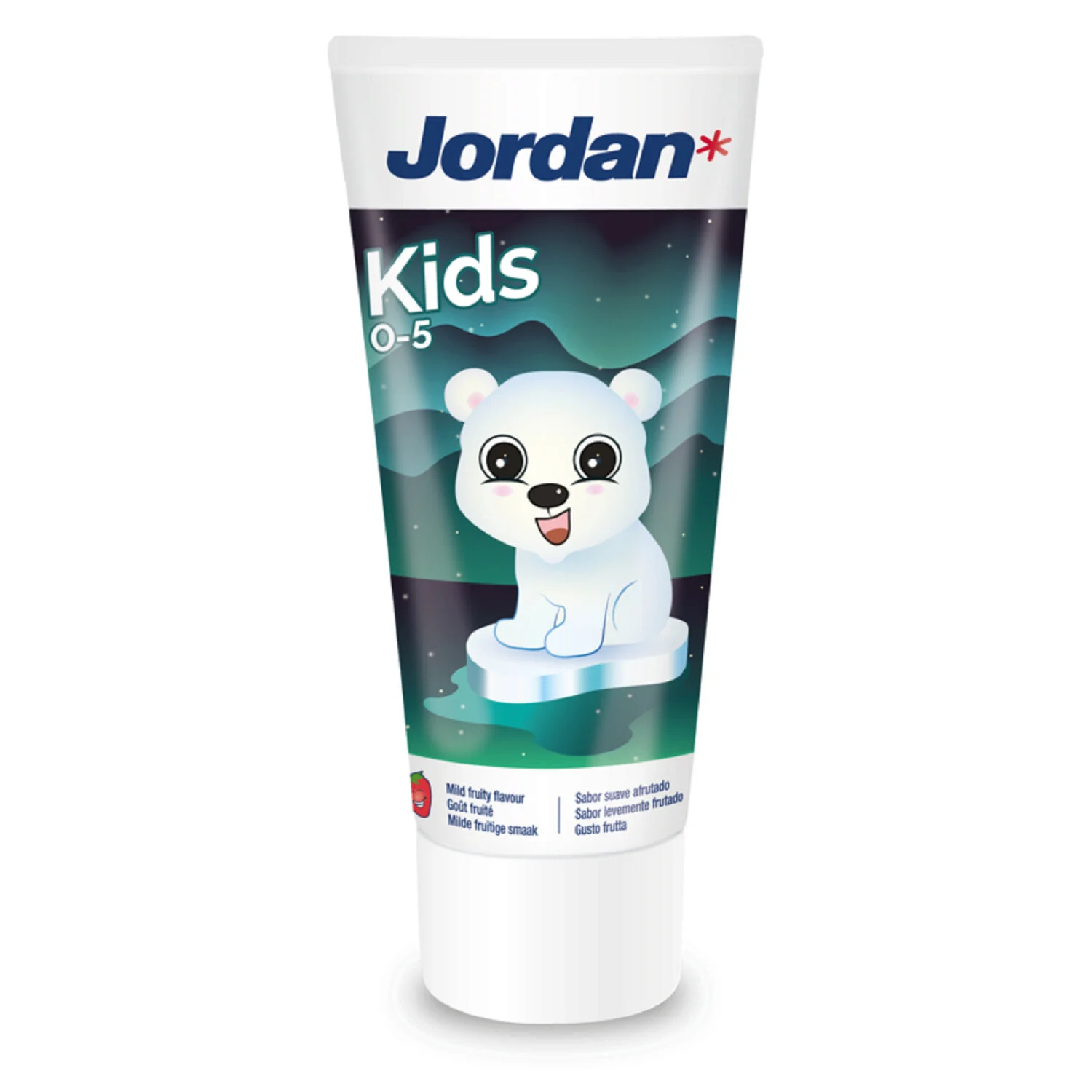 Tandpasta 0-5 jaar Frambozensmaak 50ml -jordan