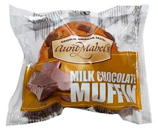 Muffin Chocolat Lait 100g