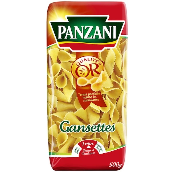 Pâtes Gansettes, 500g - PANZANI