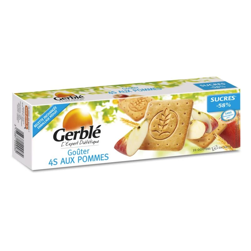 Biscuit 4s aux pommes 360g - GERBLE