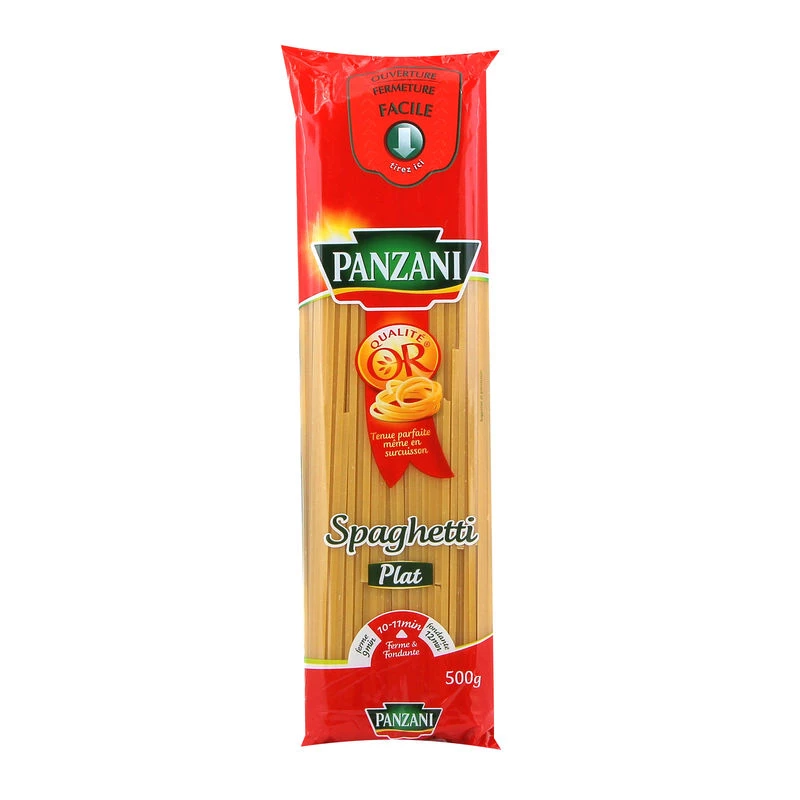 Flat spaghetti pasta 500g - PANZANI