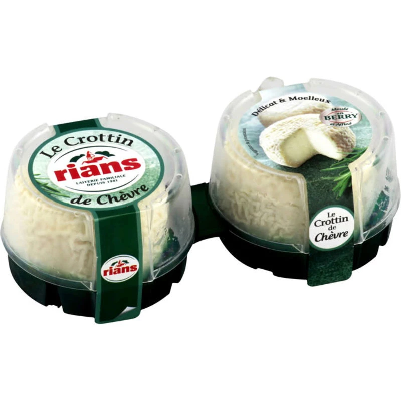 Crottin de Chèvre Cheese 2x60g - RIANS