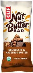 Chocolate bar filled hazelnut ORGANIC - CLIF BAR