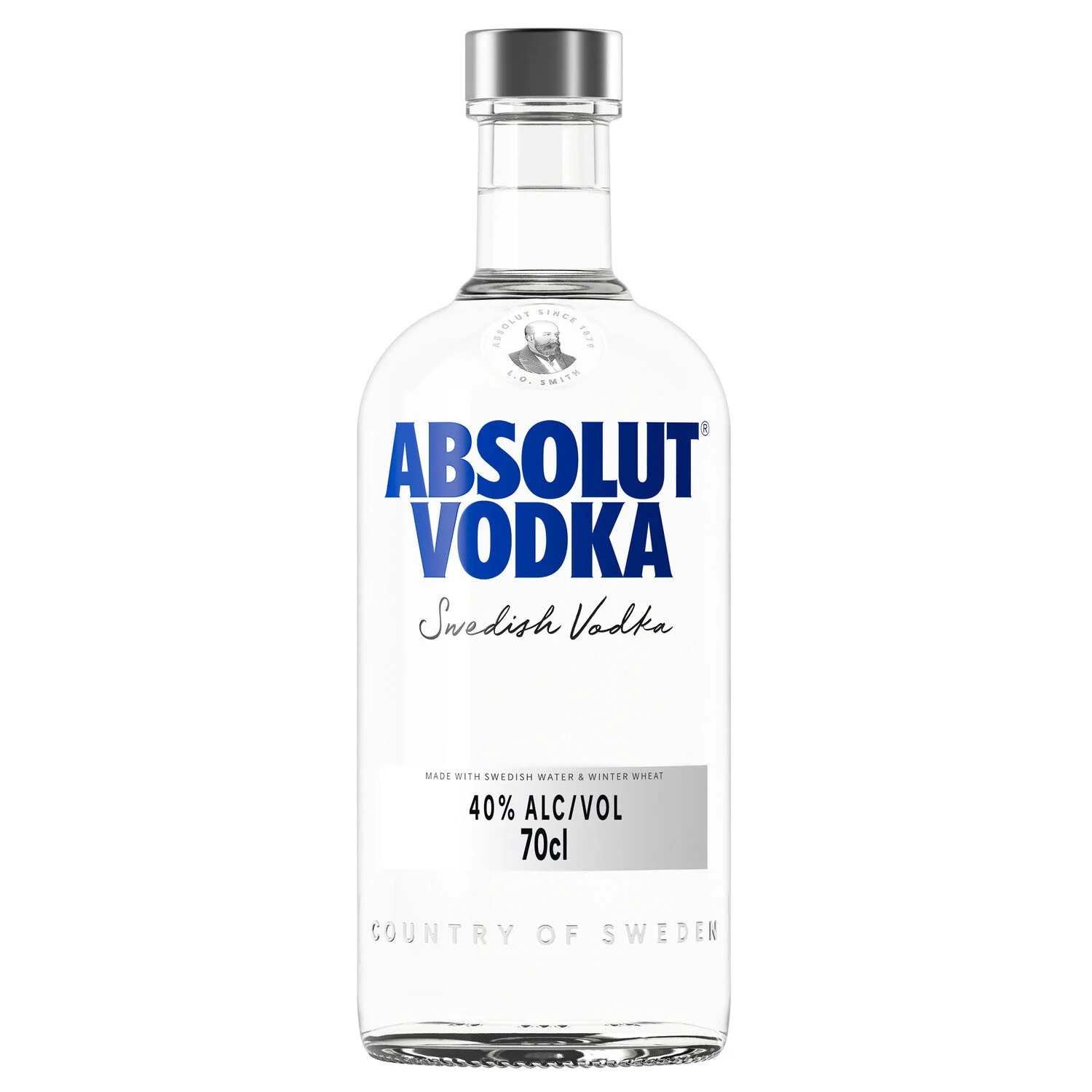 70cl Vodka 40 V Absolut Blue