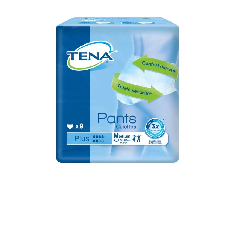 Tena X9 Pants+ Medium