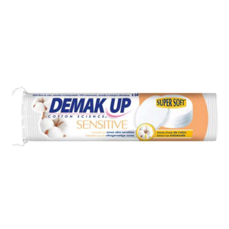 Pacote Demakup Oval Sensi Maxi