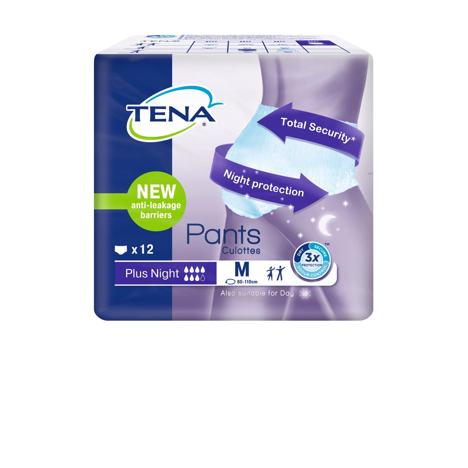 Tena Broek Plus Nacht Medium X