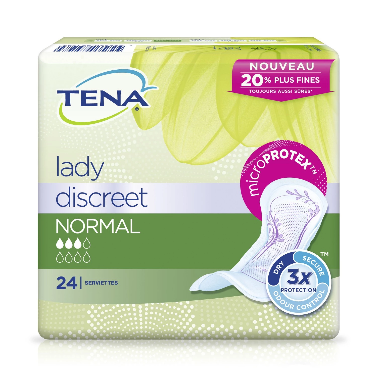 Normal Lady Urinary Leakage Sanitary Towels x24 - TENA