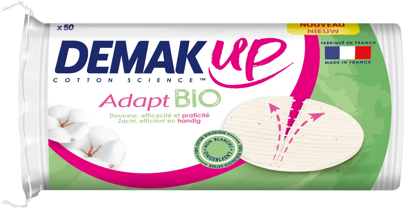 Demakup Coton Oval Biox50 Coco