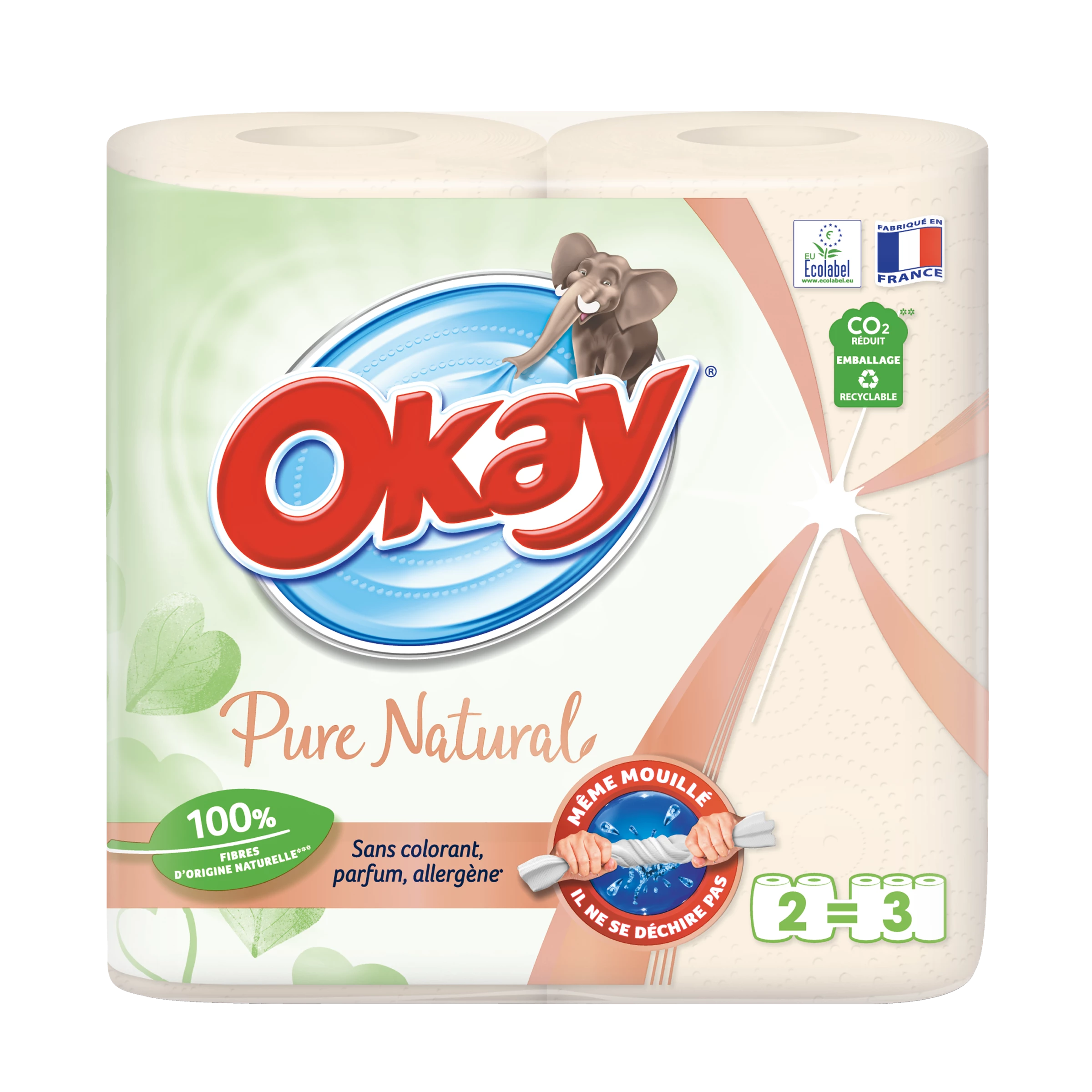 Und Okay, Pure Nature Ecru 2 3 R