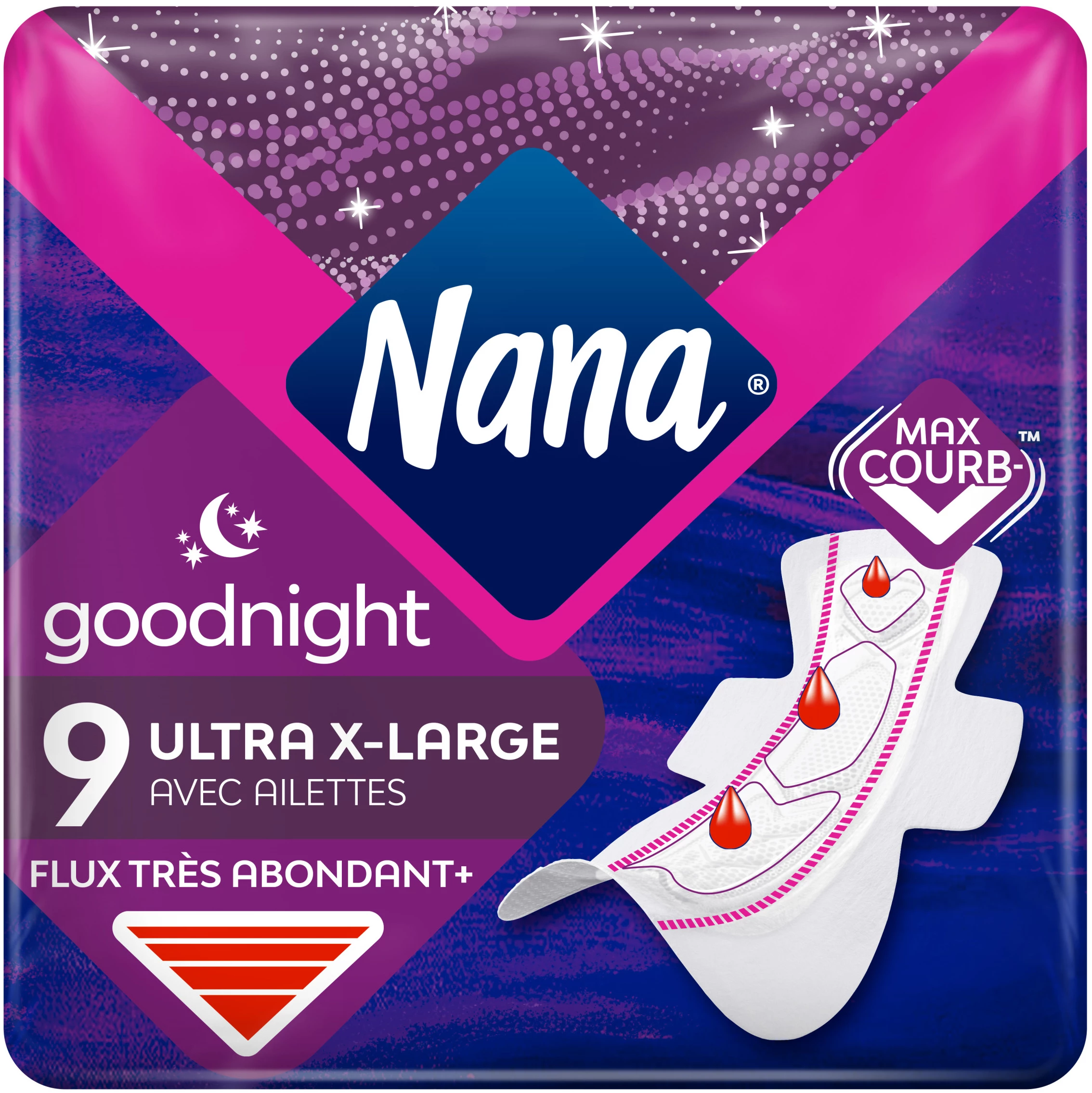 Nana Ult Goodnight Xtra Largx9