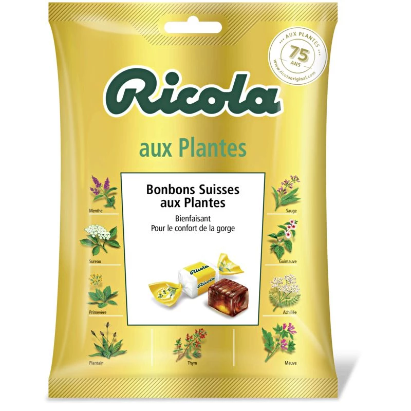 Plantaardige snoepjes; 116g - RICOLA
