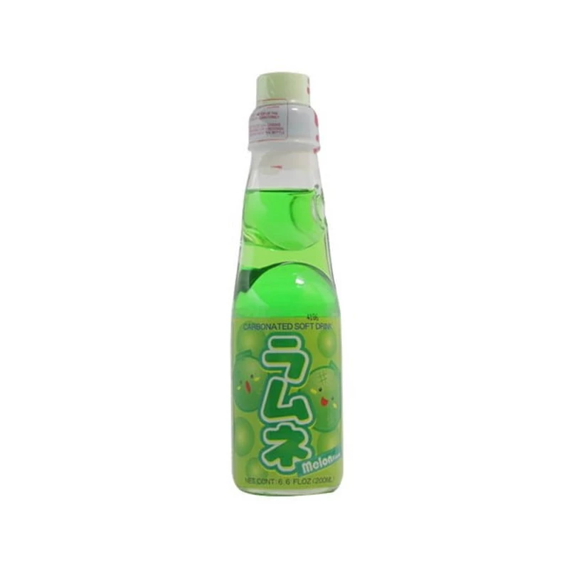 Ramune Japanese Lemonade Melon Jp 200ml - Ctc