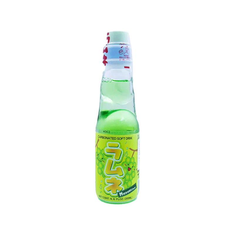 Лимонад Ramune японский из белого винограда Jp 200мл - Ctc