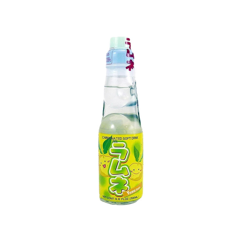 日本弹珠汽水柠檬水柚子 Jp 200ml - Ctc