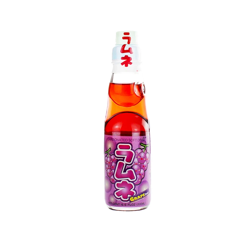 Ramune Limonade Japonaise Au Raisin Noir  Jp 200ml - Ctc