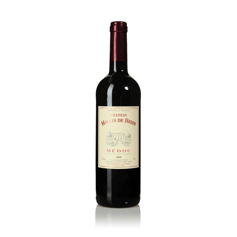 Vin Rouge de Medoc 2009, 12,5°, 75cl - CHÂTEAU MOULIN DE BRION