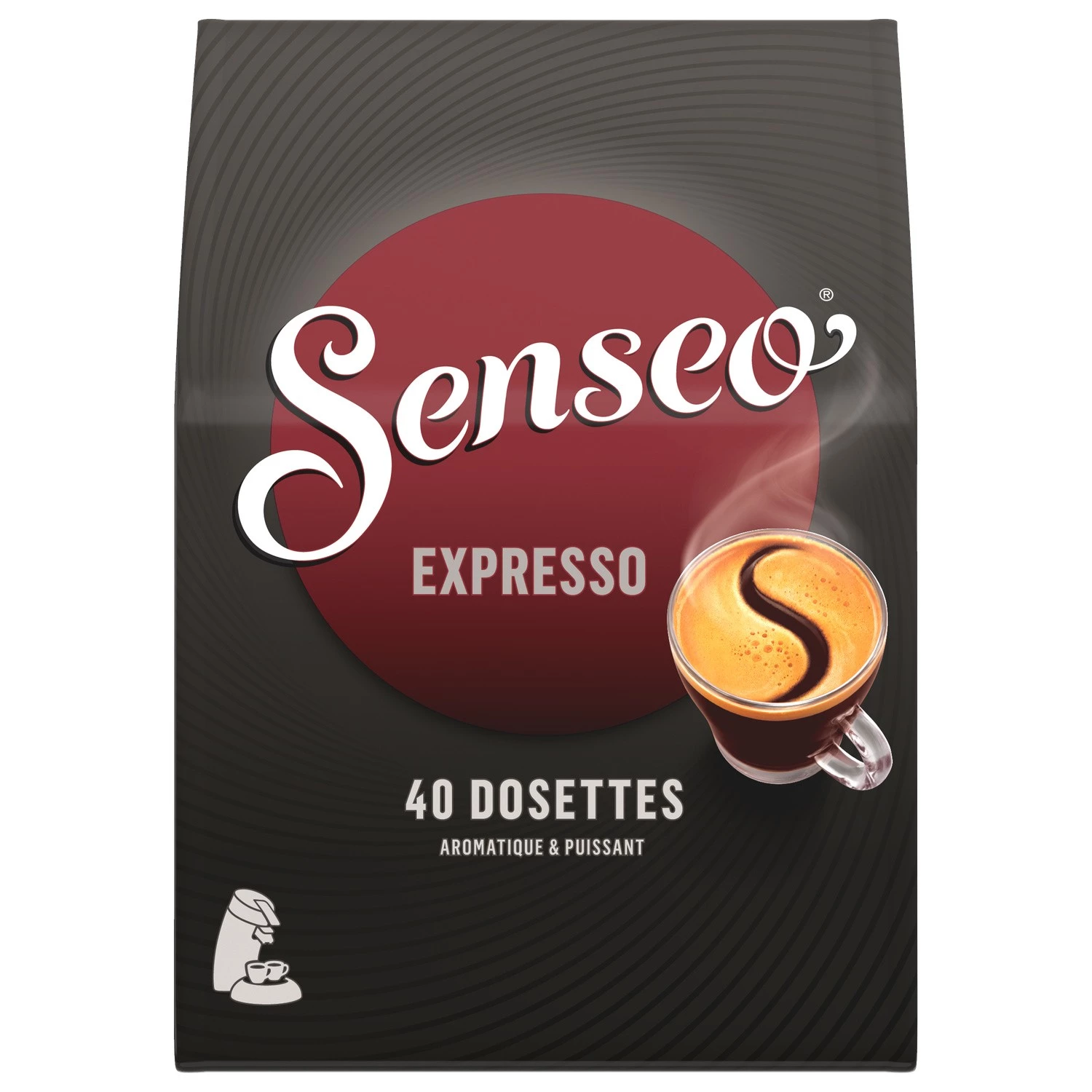 Café espresso x40 dosettes 277g - SENSEO