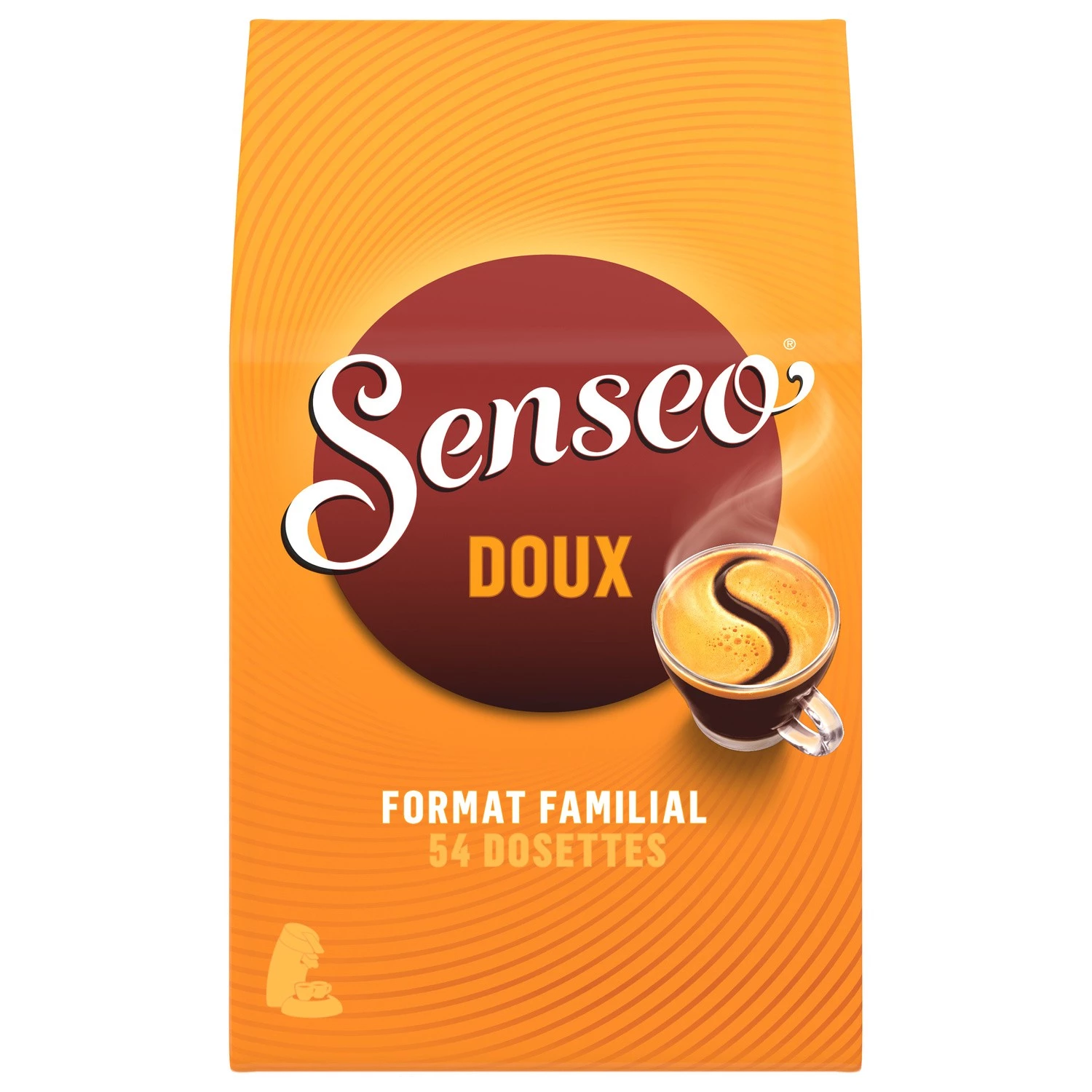 Café parfumé chocolat dosettes Senseo® x10