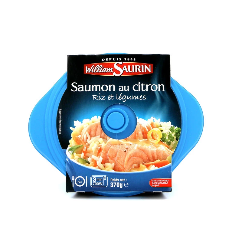 Salmon with lemon 370g - WILLIAM SAURIN