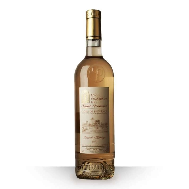 Vin Rosé Côtes de Provence, 13,5°, 75cl - LES VIGNERONS DE SAINT ROMAIN