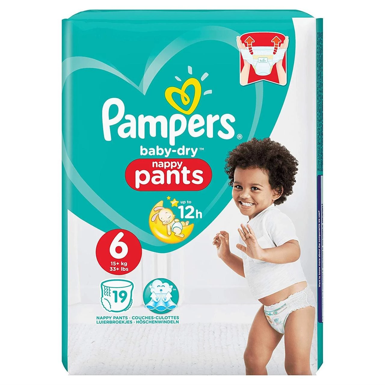 Pampers Babydry Pants T6x19