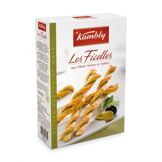 The strings to the green and black olives 100g - KAMBLY