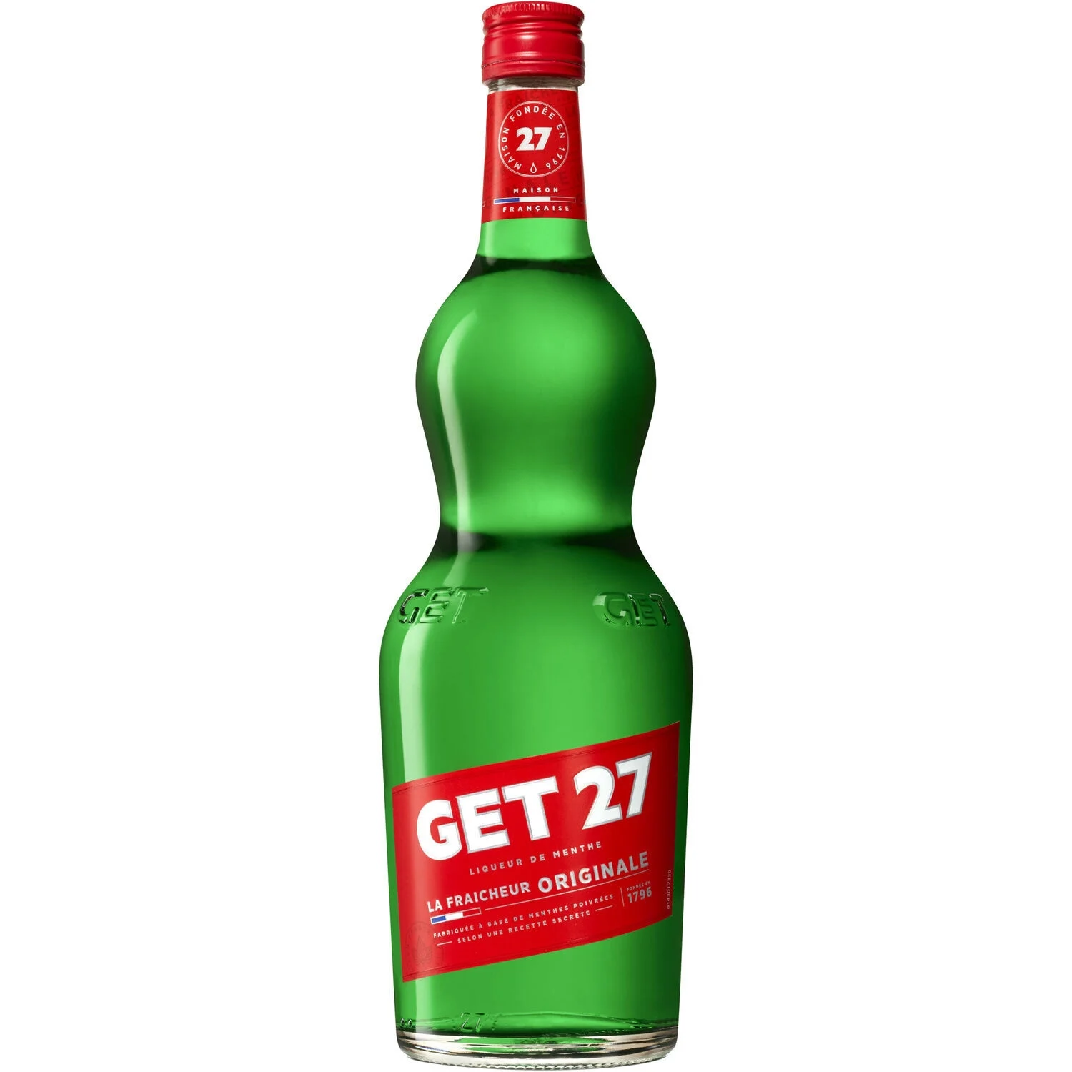 Get 27 peppermint liqueur, 17.9°, 1l bottle - GET