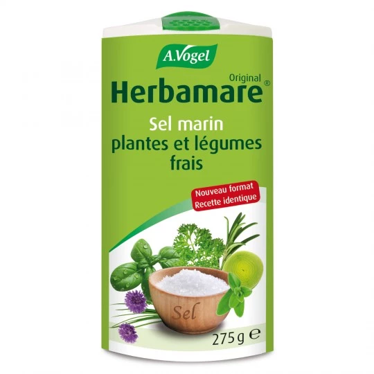 Sal Marinho com Plantas e Legumes, 275g - HERBAMARE