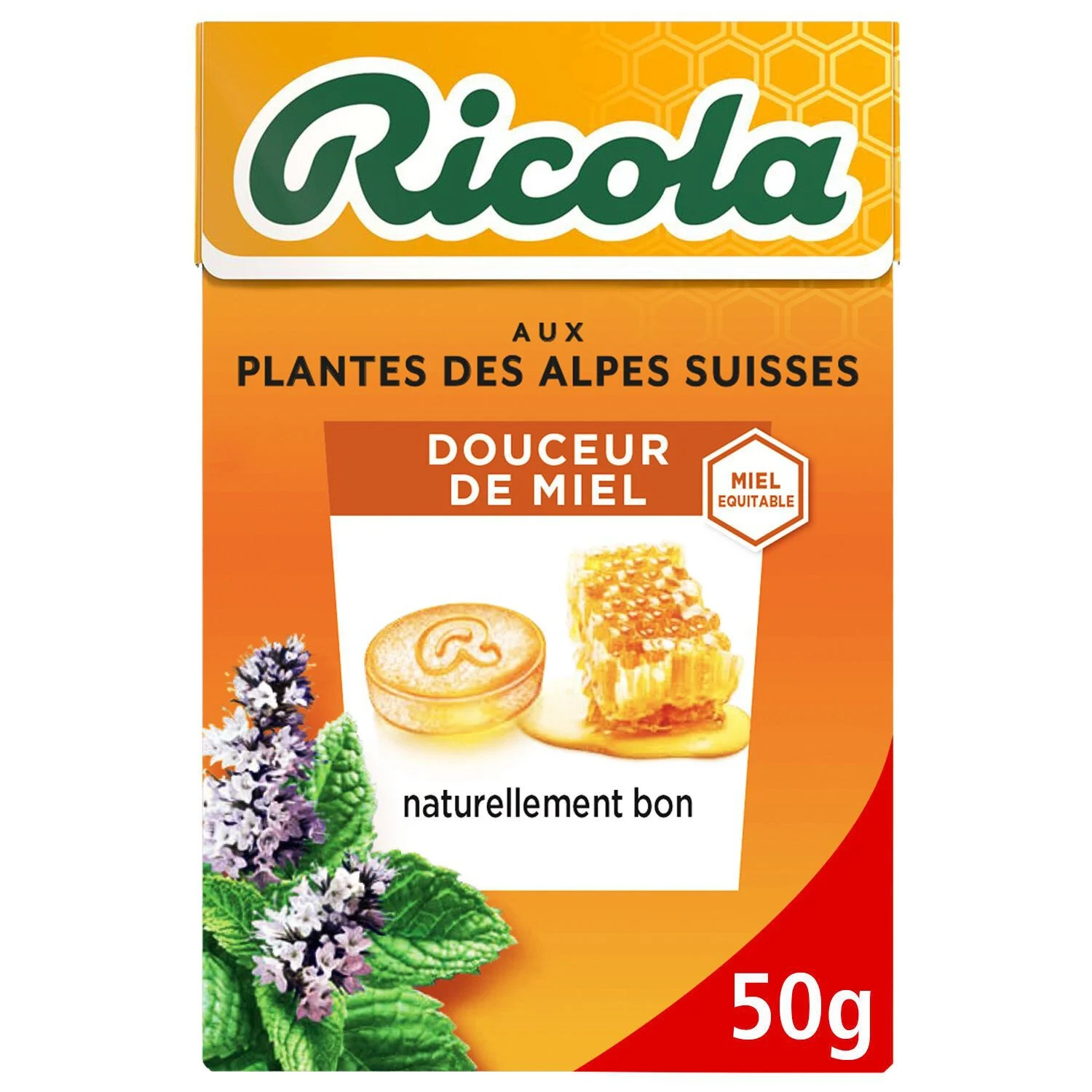 Honey Sweet Candy (sweetened) 50g - RICOLA