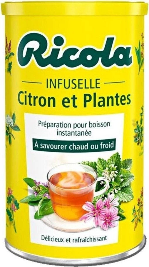 Bonbonss 5 Pflanzen CitroninfuSelle Schachtel mit 200 g - RICOLA