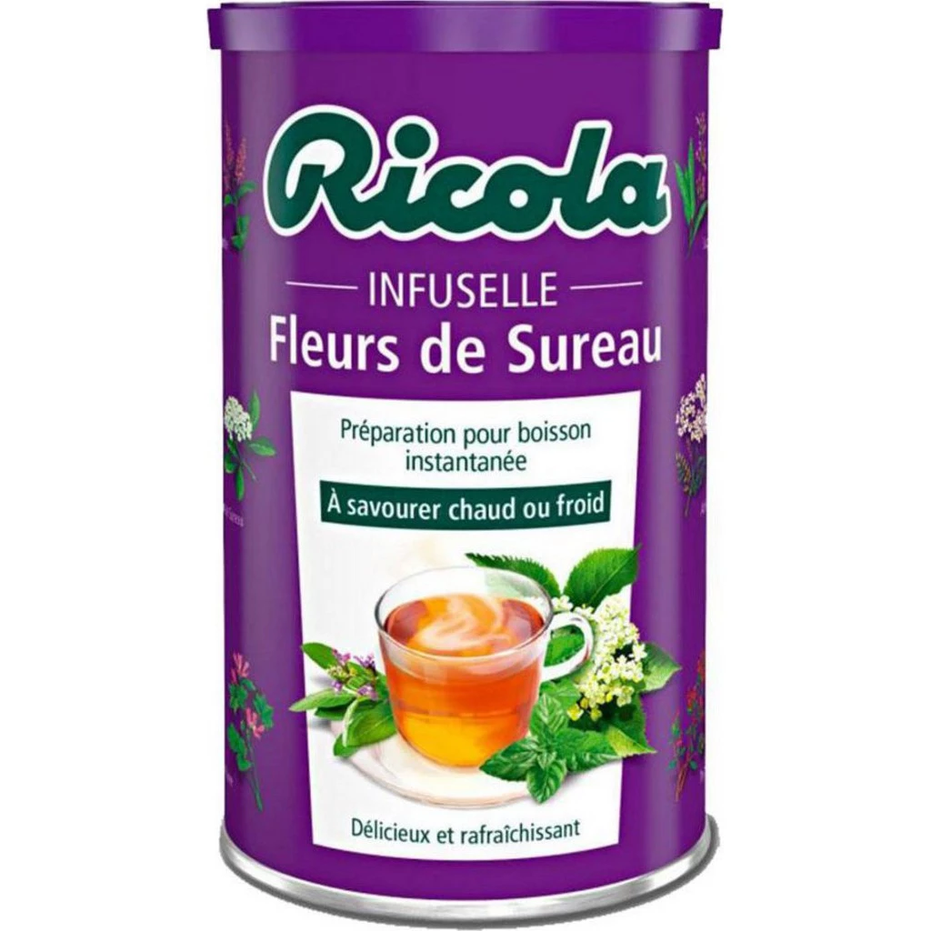 Elderflowers Infuselle Box of 200g - RICOLA