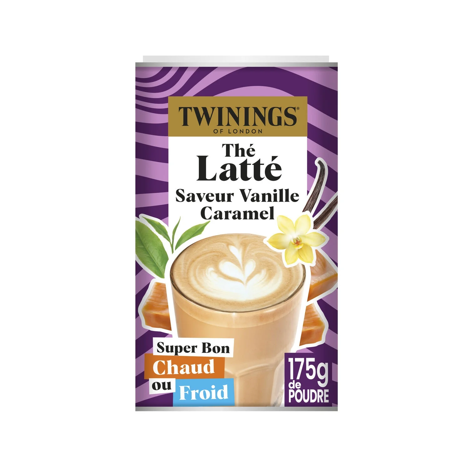 Black Tea Latte Vanilla Caramel 175g -  Twinings