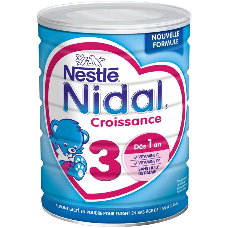 Lait en poudre croissance 800g - NESTLE NIDAL