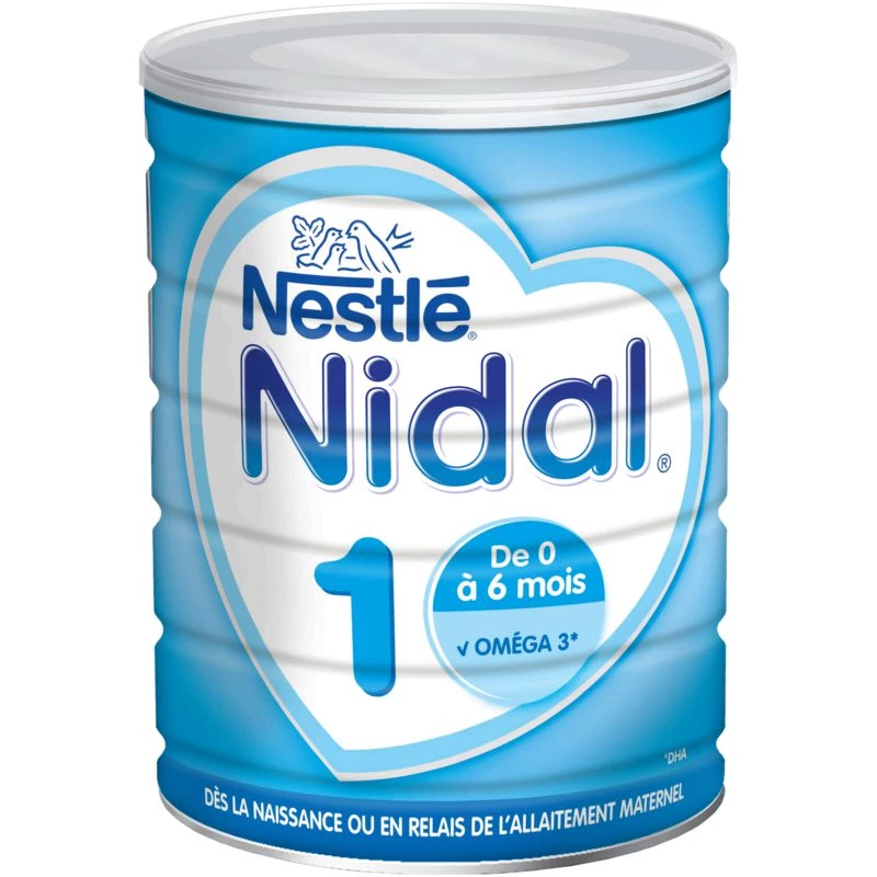 Lait en poudre 1er âge 800g - NESTLE NIDAL