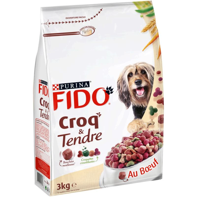 Fido 牛肉狗粮 3kg - PURINA