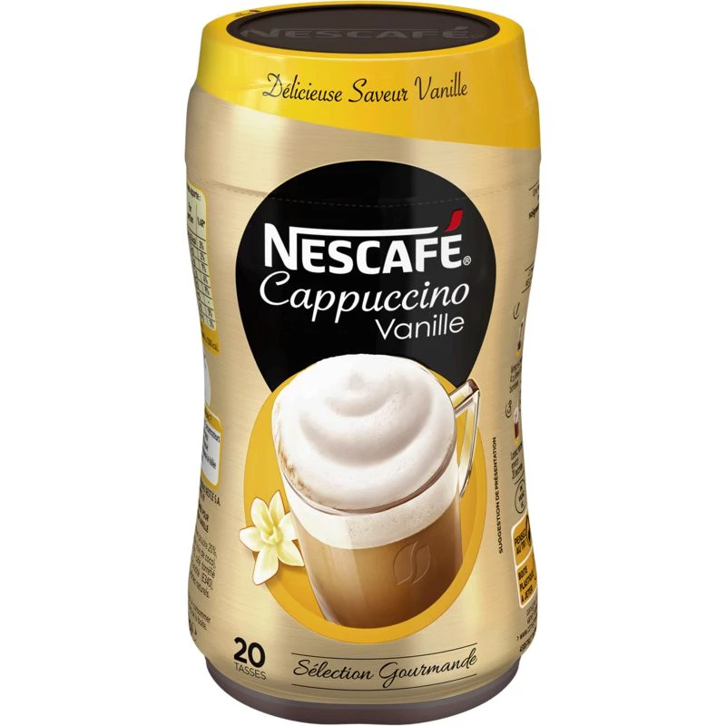 Café Soluble Cappuccino vanille 310g - NESCAFÉ