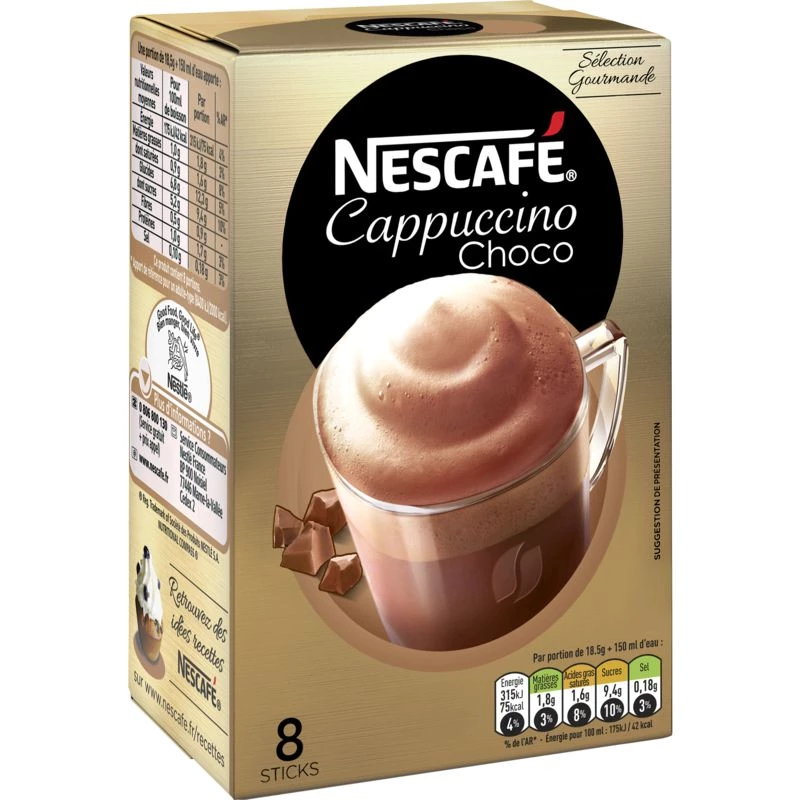 كابتشينو شوكولاتة 148 جرام - NESCAFÉ