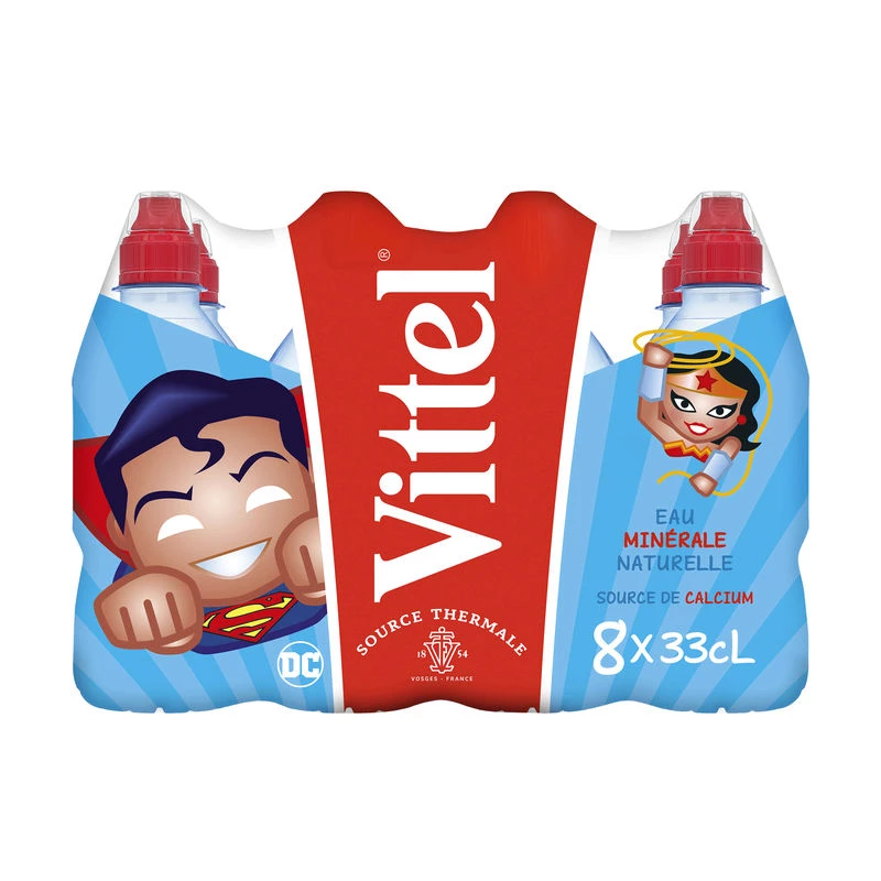 Природная минеральная вода 8x33cl - VITTEL