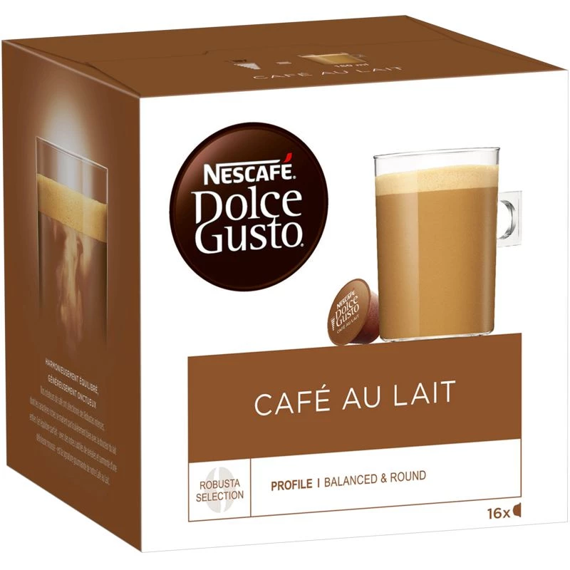 Café con Leche X16 Cápsulas 160g - NESCAFÉ