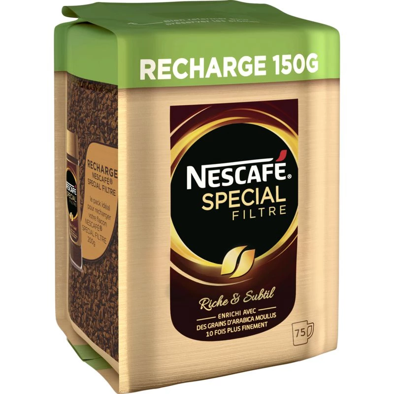 Besonders reichhaltiger und subtiler Filterkaffee, Nachfüllung 150 g - NESCAFÉ