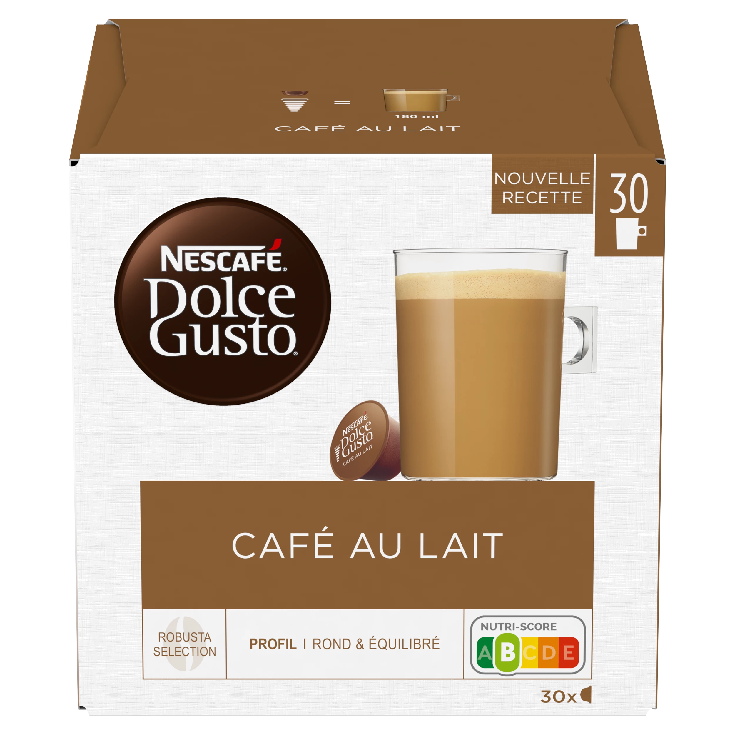 Dolce Gusto Café Au Lait X30 - NESCAFÉ
