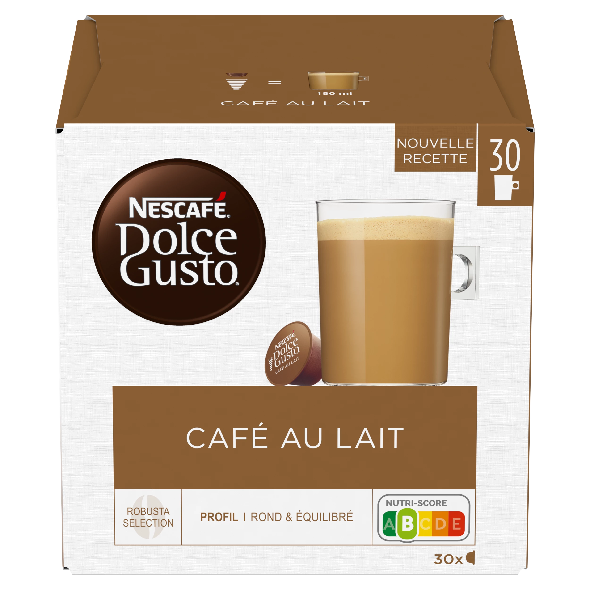 Cápsulas De Café Con Leche X30 - NESCAFÉ