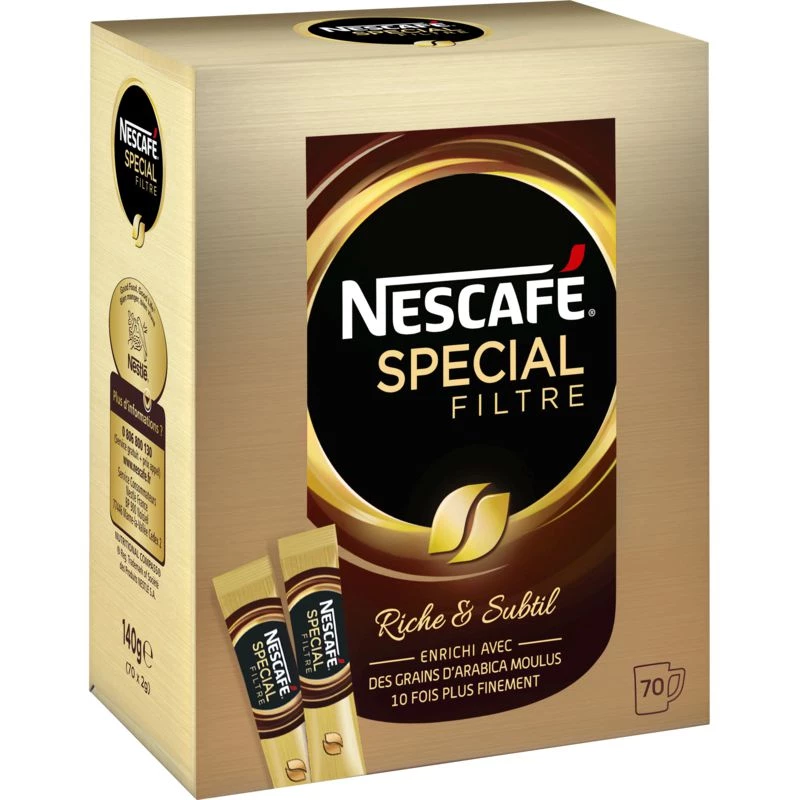 قهوة فلتر خاصة ×70 ظرف 140 جرام - NESCAFÉ